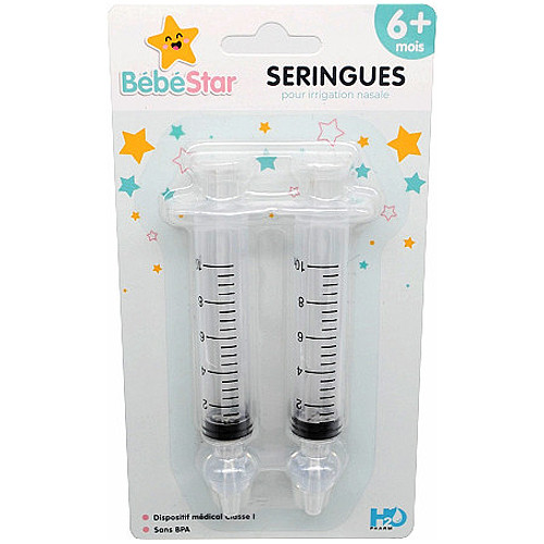 Seringues Nasales Bébé