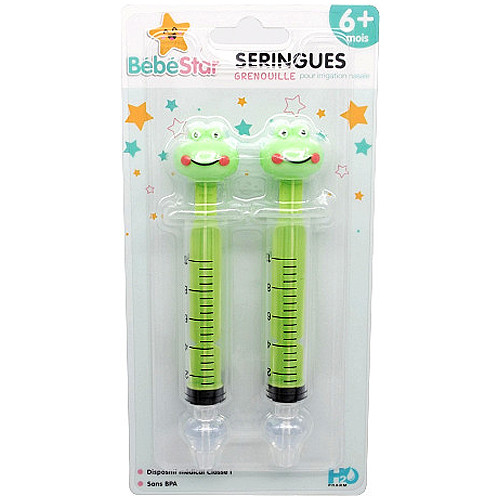 Seringues Nasales Grenouille