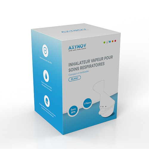 Inhalateur Plastique Blanc