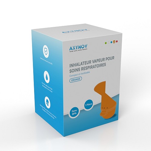 Inhalateur Plastique Orange