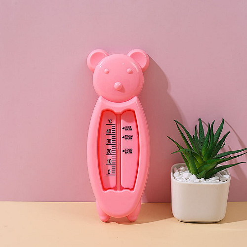 Thermomètre Bain Bébé Rose
